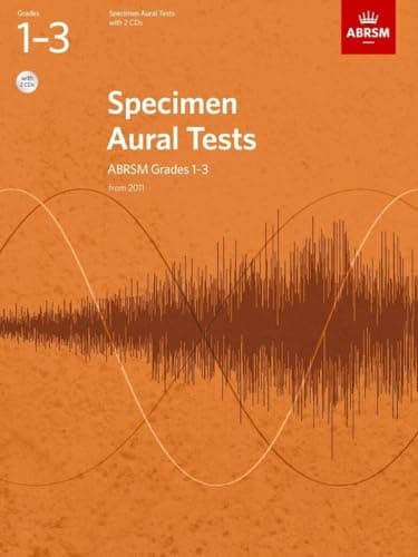 Image of ABRSM Specimen Aural Tests (from 2011) - Grades 1-3 (with CD)