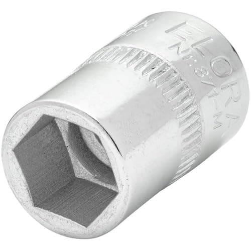 Image of Draper 15227 Elora Hexagon Socket, 12mm Ø, 3/8" Square Drive