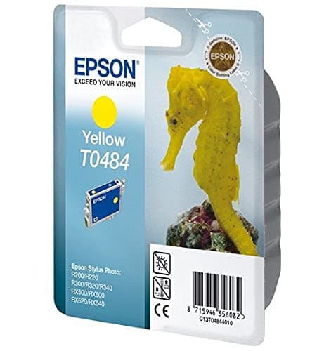 Image of Epson Inkjet Cartridge Page Life 400pp Yellow Ref T048440, Genuine