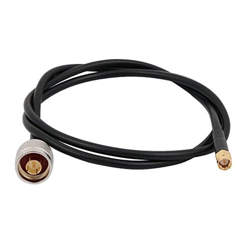 Image of sourcing map SMA Male to N Type Male M/M Connector Coaxial Cable 3.3Ft 1Meter