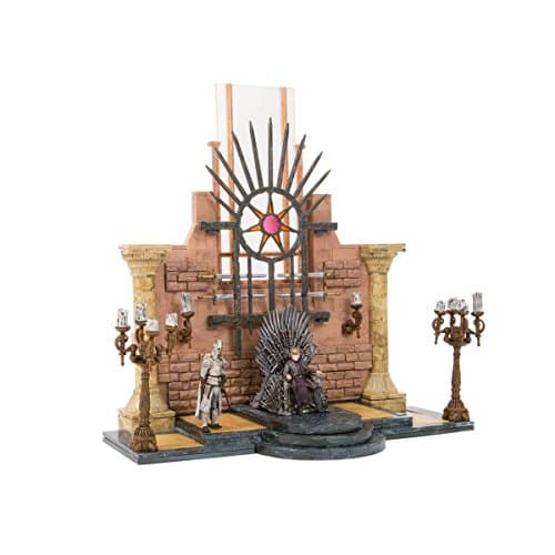 Image of Game of Thrones Toy Playset - Game of Thrones Iron Throne Room Collector Construction Set