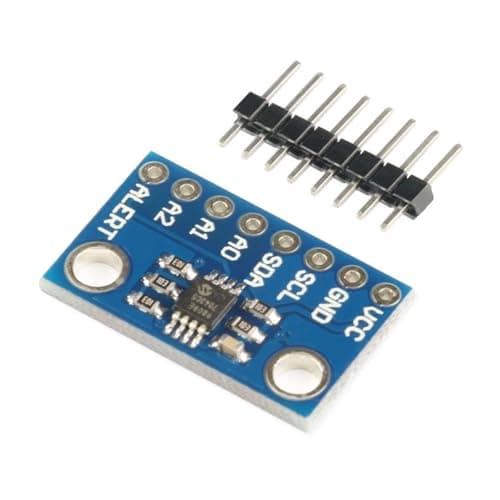 Image of CAZSTYK MCP9808 Digital Temperature Sensoring Module with Wide Voltages Ranges and Multiple Address Pin for Easy Integration Digital Temperature Sensoring