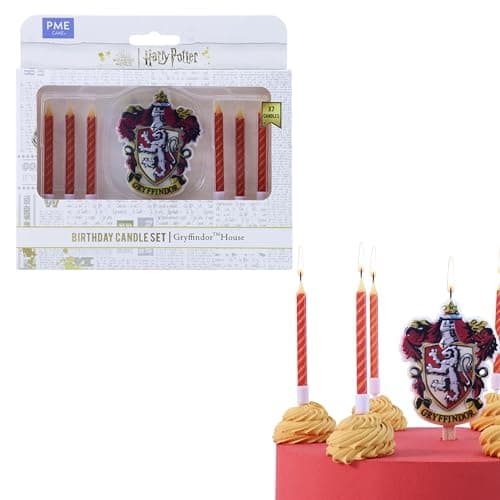 Image of PME Harry Potter Birthday Candle Set of 7, Gryffindor