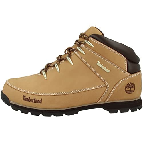 Image of Timberland Euro Sprint Hiker. Men’s Chukka Boots. Yellow (Wheat Nubuck). UK (40 EU)