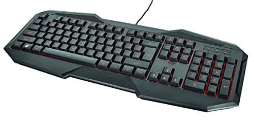 Image of Trust Gaming GXT 830 Gaming Keyboard LED Illuminated, UK Layout