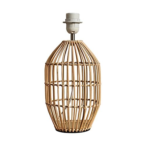 Image of MiniSun | Small Contemporary Natural Rattan Table Lamp Base | Table Lamps, Home Décor & Improvement Essential