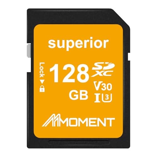 Image of MMOMENT 128GB Full-Size SD Card UHS-I U3 V30 Class 10 High Speed SDXC – Up to 95MB/s, Compatible with DSLR Camera, Laptop, PC, SD Card Slot Devices, 4K UHD Video