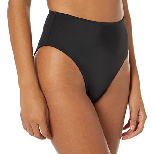 Image of Amazon Essentials Women's AEWS1287SS23 Bikini Bottoms, Washed Black, Medium (Manufacturer Size:Medium)