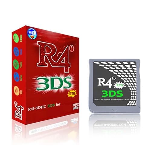 Image of R4i RTS Flash Card, 32GB TF Card, Preloaded Games, NDS Adapter, Real-Time Save, Auto-Update, Supports All NDS Series