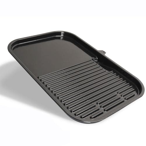 Image of WELL GRILL 2 in 1 Grill & Flat Plate for Ninja Woodfire XL OG850/OG901 Accessories, Non-Stick BBQ Combo Flat & Griddle Plate for Ninja XSKOGXLGGCMEU
