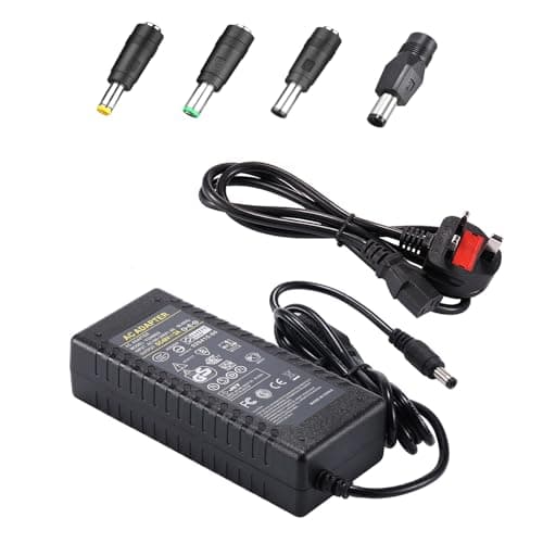Image of 48V 2A Power Supply, COLM AC100-240V to DC48V 48 Volt 2 Amp 72W Adapter Switching Transformers for PoE Switch/PoE Injector/CCTV Video Security Camera