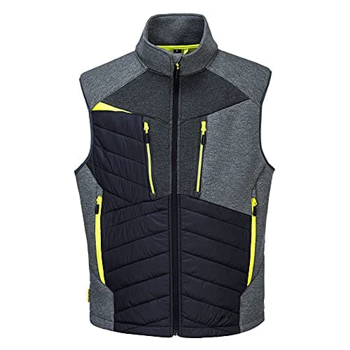 Image of Portwest DX4 Hybrid Baffle Gilet, Size: XXXL, Colour: Metal Grey, DX470MGRXXXL