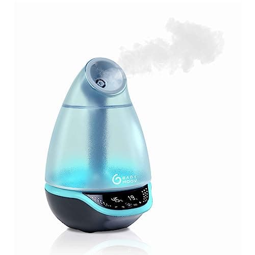Image of Babymoov Hygro Plus Humidifier for Baby, Ultrasonic Cool Mist Baby Humidifier with Night Light and Automatic Humidity Control