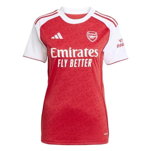 Image of adidas Womens Arsenal Home Shirt 2025 2026 Red/White 16