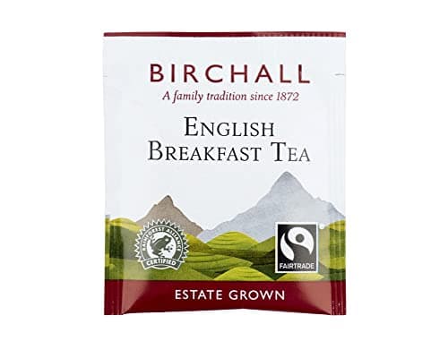 Image of Birchall Tea - English Breakfast Tea - 1 Box Of 250 Enveloped Plant-Based Tea Bags - Bold And Bracing English Breakfast Tea Bags - Robust, Flavorful, and Perfectly Balanced to Start Your Day