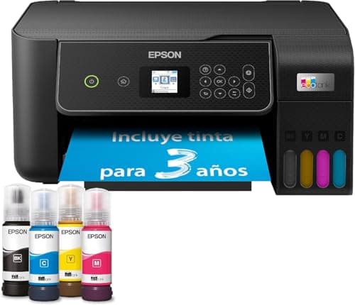 Image of Epson EcoTank ET-2870 A4 Wi-Fi Ink Tank Multifunction Printer with Ink Stock Up to 3 Years