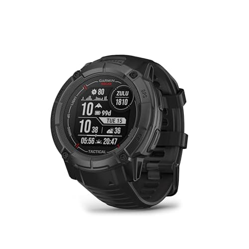 Image of Garmin Instinct 2X SOLAR, 50mm GPS smartwatch, built-in sports apps & health monitoring, SOLAR charging & ultra tough design features, up to 40 days battery life, Black