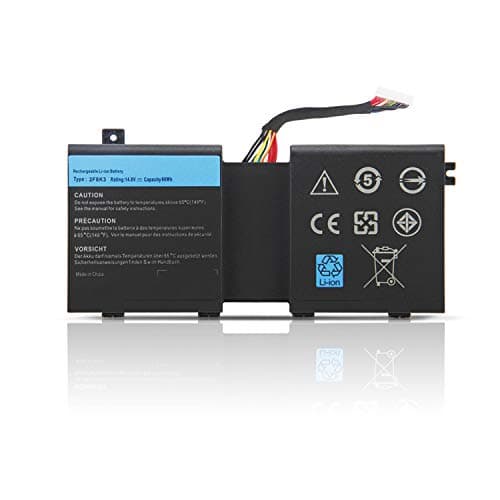 Image of K KYUER 14.8V 86Wh 5700mAh 2F8K3 Notebook Battery Replacement for Dell Ali enware 17 R1 17X M17X R5 Ali enware 18 R1 18X M18X R3 Series Gaming Laptop 02F8K3 KJ2PX 0KJ2PX G33TT 0G33TT 0NU209 451-BBCB