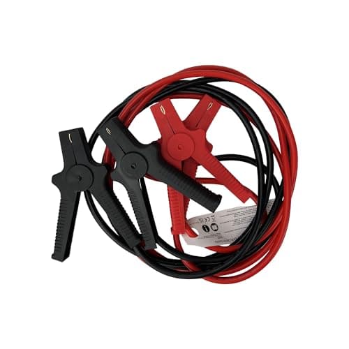 Image of Sakura SS3626 Heavy Duty Booster Cables Jump Start Leads, Colour Coded Clamp, For Cars Vehicles Up To 3.0 l/3,000CC, Flat Battery, 400 Amp 3 metres