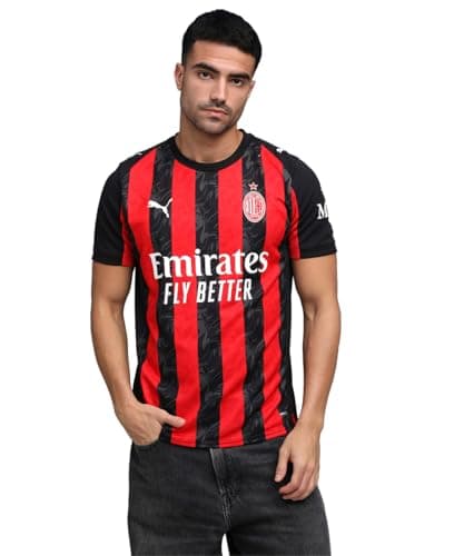 Image of PUMA AC Milan Home Jersey 2025/2026 Red White 3XL Men