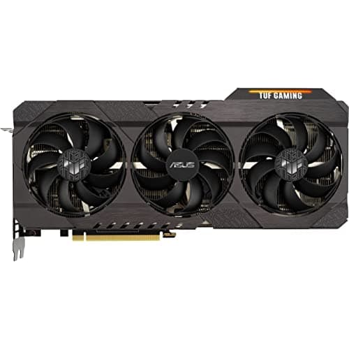 Image of Asus TUF Gaming NVIDIA GeForce RTX 3070 V2 OC Edition Graphics Card (PCIe 4.0, 8GB GDDR6, LHR, HDMI 2.1, DisplayPort 1.4a, Dual Ball Fan Bearings, Military-Grade Certification, GPU Tweak II)