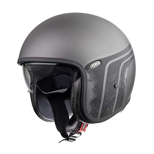 Image of Premier HELMET VINTAGE BTR 17 BM,GREY METAL/BLACK,M