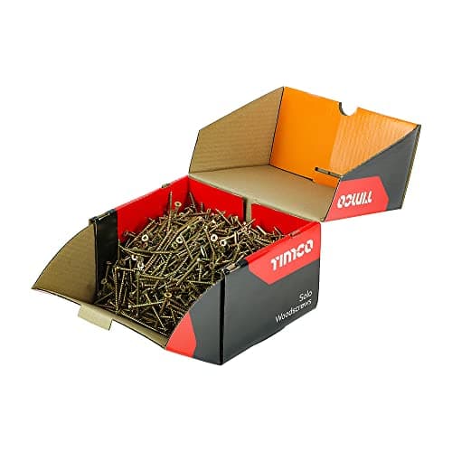 Image of TIMCO Solo Woodscrews Industry Pack - 4.0 x 60mm - Gold