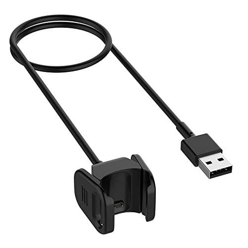 Image of TECHGEAR Replacement USB Charger Cable Compatible with Fitbit Charge 4, Fitbit Charge 3, USB Charging Power Cable Compatible with both Fitbit Charge 4 & Charge 3, Health & Fitness Tracker Wristband