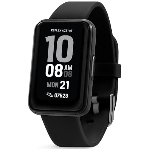 Image of Reflex Active Series 49 Black Strap Smart Calling Watch