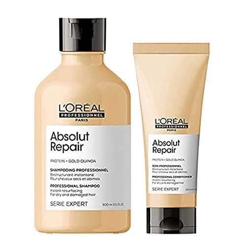 Image of L'Oreal Professionnel Serie Expert DUO Absolut Repair Shampoo 300ml and Conditioner 200ml