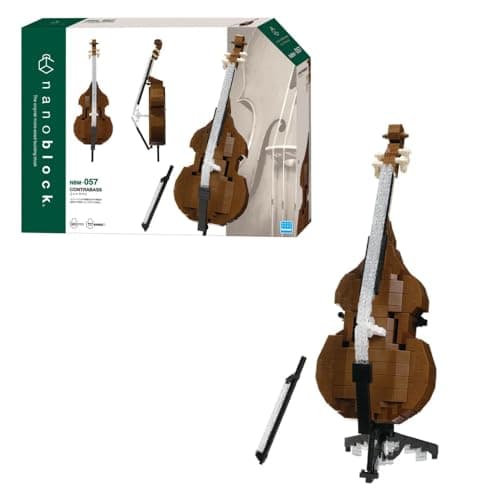 Image of nanoblock - Instruments - Contrabass, Advanced Hobby Series Building Kit