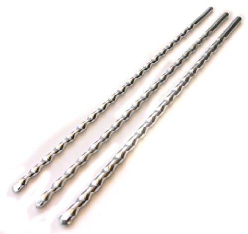 Image of Extra Long SDS Plus Drills 1000mm Masonry Drills 12mm, 16mm & 24mm 3 Piece Kit