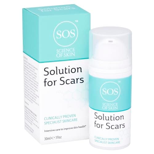 Image of Science of Skin Solution for Scars-Clinically Proven Scar Cream. Visibly Improves Appearance of Scars. Improves Scar Hydration and Mobility.