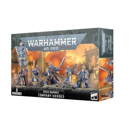 Image of Games Workshop - Warhammer 40,000 - Space Marines: Company Heroes (2023 Edition), Blue