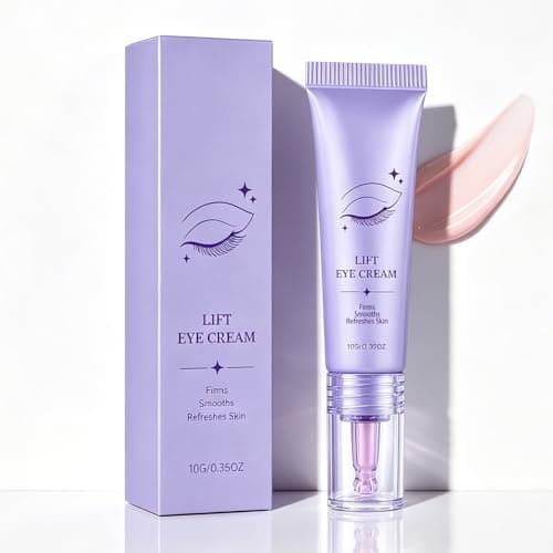 Image of Instant Lift Eye Gel, Under Eye Cream for Dark Circles & Puffiness, Hydrating & Firming Dark Circles Treatment | Daily Essential Skincare Routine Men & Women, All Skin Types, 10g (1Pack)