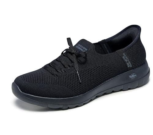 Image of Skechers Women's GO Walk Joy Abby Slip-On, Black, 6