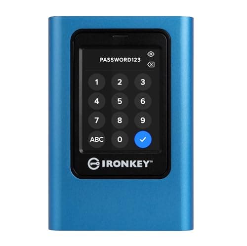 Image of Kingston IronKey Vault Privacy 80 - External SSD - FIPS 197 Certified & XTS-AES 256-bit Encrypted- Up to 250MB/s read, 250MB/s write - IKVP80ES/960G