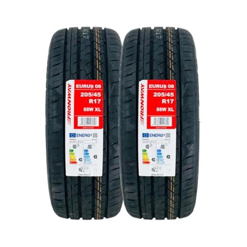 Image of 205/45R17 Frontway Eurus-08 88W XL High-Performance Tyre – Extra Load, W Speed Rating, Enhanced Grip for Sport & Compact Cars – Durable Radial Tire (2)