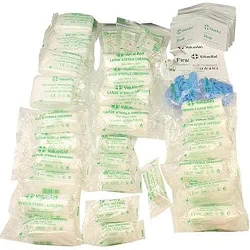 Image of Value Aid HSE Compliant Workplace First Aid Refill Kit (21-50 Person)