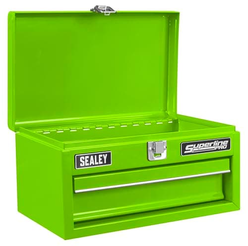 Image of Sealey Mini Toolbox 1 Drawer Green - APMTB3