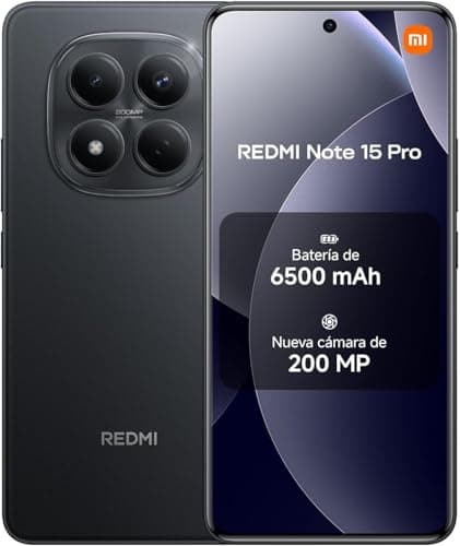 Image of XIAOMI Redmi Note 15 Pro 4G Smartphone 8GB+256GB, MediaTek Helio G200-Ultra, 200MP Ultimate-clarity Camera, 6.77" FHD+ Amoled Display, 6500mAh Battery, Black (No In-box Charger)