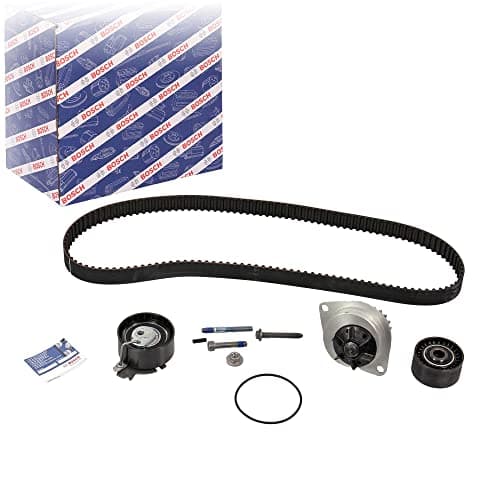 Image of BOSCH Timing Cam Belt Kit + Water Pump Fits Citroen C4 C3 C2 Peugeot 1.6L 2000-