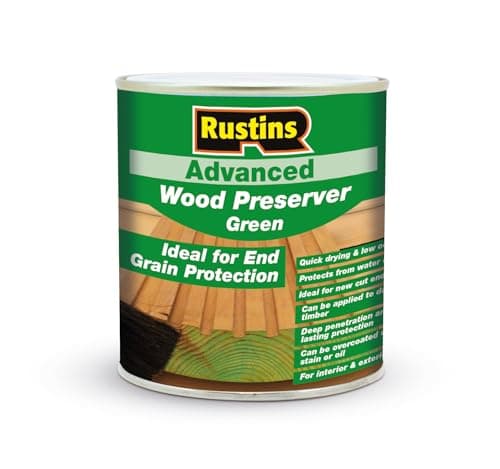 Image of Rustins Wood Preserver Green 500ml