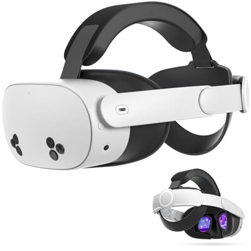 Image of Maecker vr Headstrap Compatible for Quest 3S for Quest 3 Head Strap for Quest 3S/3 Accessories Comfortable Stable Elite Strap