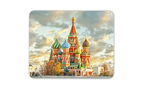 Image of Destination Vinyl Ltd Saint Basil's Cathedral Mouse Mat Pad - Russia Russian Computer #8791