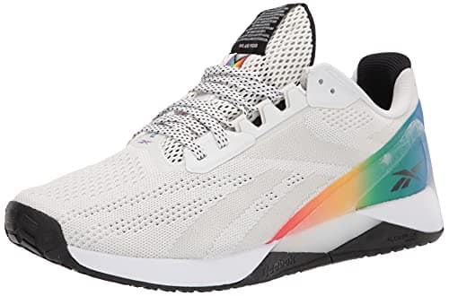 Image of Reebok unisex adult Nano X1 Cross Trainer, White/True Grey/Black, 11.5 Women 10 Men US