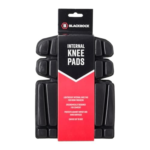 Image of Blackrock EVA Knee Pads for Work Trousers, Cut To Size Knee Pad Inserts for Men and Women, Soft EVA Foam, Protectors, Tough DIY, Flooring, Construction, PPE, Plumber, Mechanic