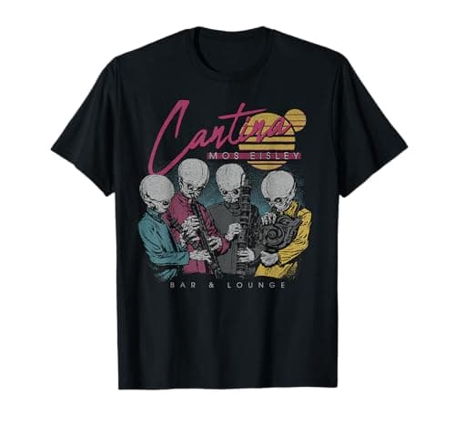 Image of Star Wars Cantina Miami Text T-Shirt