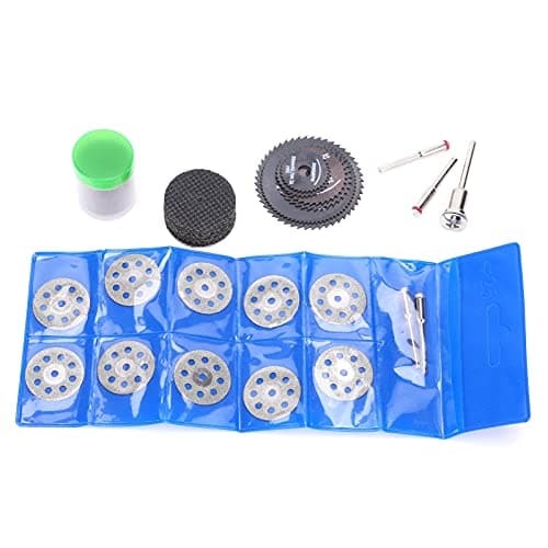 Image of 67 Pcs Electric Grinding Disc Set, High Speed Rotary Tool Kit with Resin Cutting Wheels for Cutting, Grinding, and Trimming Wood, Metal, Tile, and Glass in DIY Projects