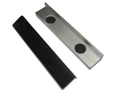 Image of RDGTOOLS Pair of Magnetic VICE Jaws 100MM/4" Long Soft Rubber